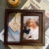 Loss of Mother Sympathy Picture Frame - Rotating Floating Memorial