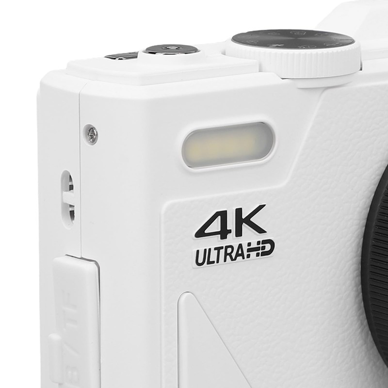 4K Digital Camera with 3 Inch Flip Screen for Photography,