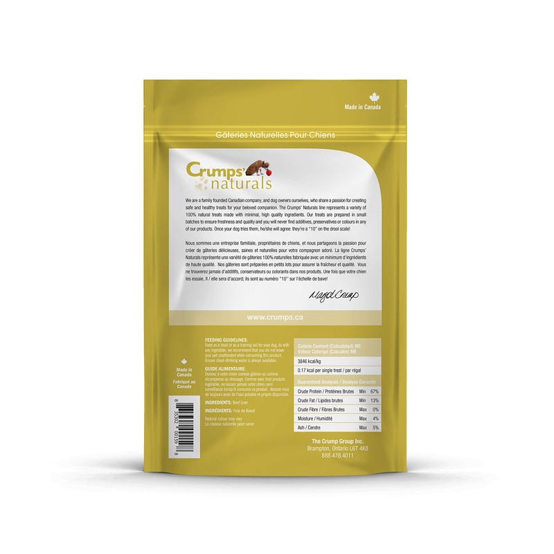 Crumps' Naturals Dog Treat - Mini Trainers