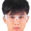 AntiExplosion Basketball Glasses Football Goggles UV Protection Sport Eyeglasses(White )