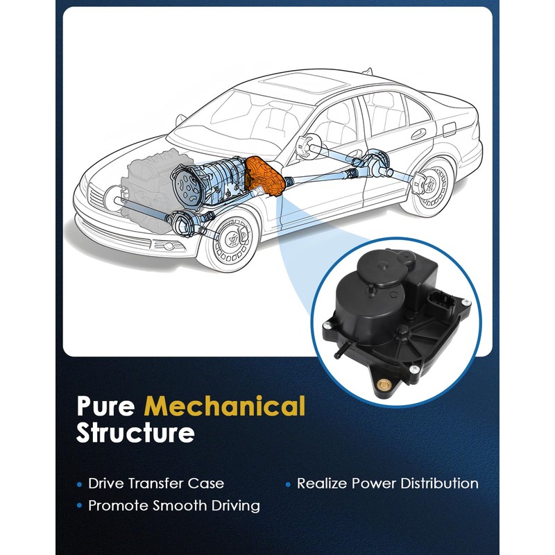 ECCPP Transfer Case Shift Motor Actuator Compatible For Nissan Vehicles