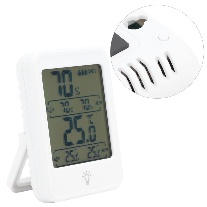 MC41 Thermometer Hygrometer Digital Temperature Humidity Meter Tester with LCD