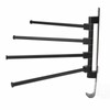 RV Clothes Drying Rack Aluminum Multifunctional Drilling Free Wind Proof