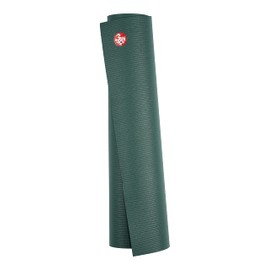 Manduka PRO Yoga Mat – Premium 6mm Thick Mat, Eco Friendly, Oeko-Tex Certified, Free of ALL Chemicals, High Performance Grip, Ultra Dense Cushioning for Support & Stability in Yoga, Pilates, Gym and Any General Fitness - 71 inches, Black Sage