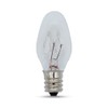 lumenivo 4 Watt Incandescent Light Bulb 4W Clear Bulb for