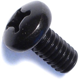 Hard-to-Find Fastener 014973173999 173999 Machine Screw, 6-32 x 1-1/4", Black, 20