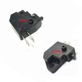 BRAKE LIGHT SWITCH SET LEFT & RIGHT 50-150CC GY6 SCOOTER MOPED ATV 139 QMB/A 152 QMI 157 QMJ CHINESE SCOOTER MOPED TAOTAO ROKETA JONWAY JMSTAR BAJA SUNL BMS ZNEN VENTO TANK PEACE VIP JCL BENZHOU YIBEN