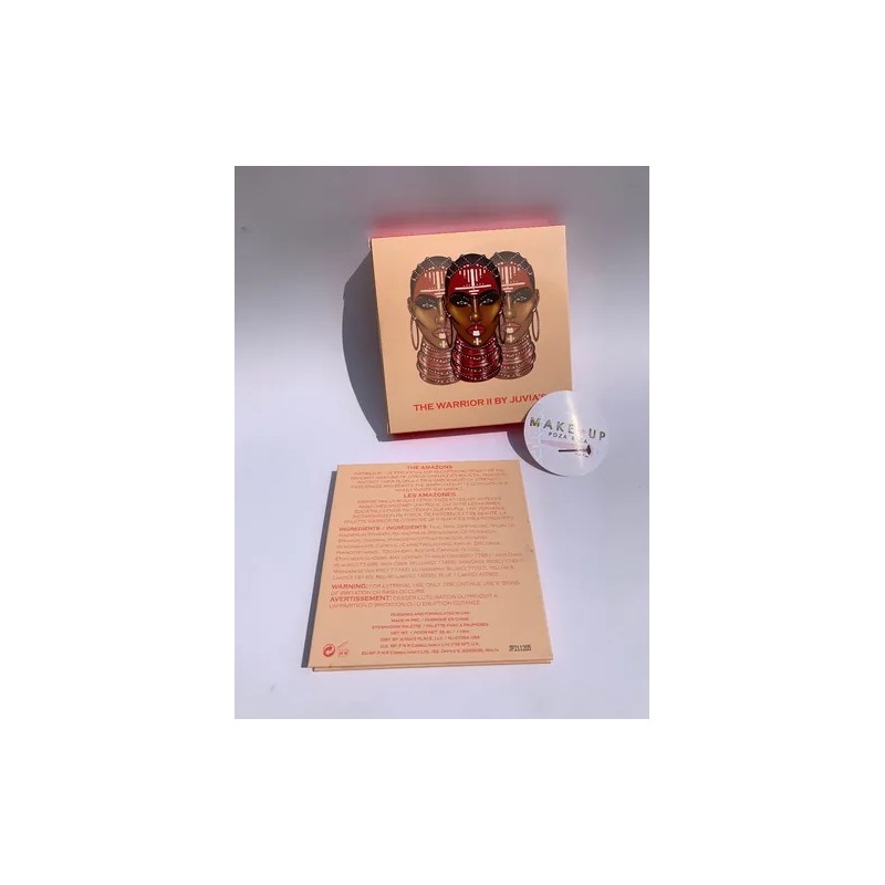 Paleta Sombras Warrior 2 X Juvias Place Original
