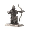 Kisangel Medieval Knight Figures Retro Guard Ornaments for Toy Desk