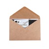 Vaessen Creative Small Rectangular Florence Envelopes for Greeting Cards, Kraft,