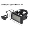 Electric Bicycle SW900 Display with 36V 48V Socket Durable Electric