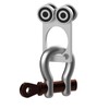 Fuperoo 4 Wheel Trolley Assembly Rollers.Bearing Trolley Assembly.The top of