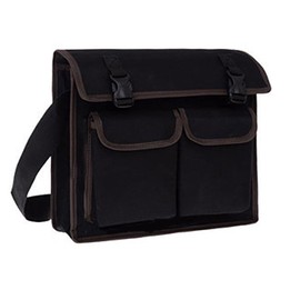 Werkzeugtasche, tragbare multifunktionale starre Werkzeugtasche mit verstellbarem Schultergurt für Klempner, Elektriker und Wartungsarbeiter, Schwarz