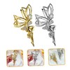 Outanaya 2Pcs Elegant Rhinestone Hair Claw Clips for Women Stylish