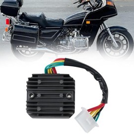 EMSea 8 Pin Regulator Rectifier 31600-463-008 31600-MG9-010 Compatible with Honda Goldwing Gl 1000 1100 1200