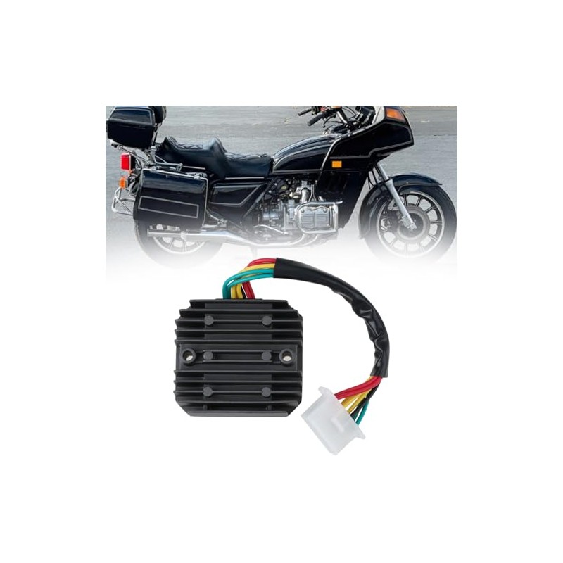 EMSea 8 Pin Regulator Rectifier 31600-463-008 31600-MG9-010 Compatible with Honda