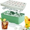 Chinese Mahjong Ice Cube Tray with Lid and Bin -