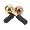 2PCS Ice Globes for Facials Unbreakable Steel Cooling Roller Cryo