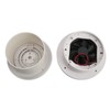 RV Mini Vent Fan White Round Noiseless Compression Resistant Vent
