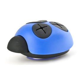 Kikkerland Toothbrush Holder, Ladybug, Blue