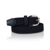 glomy * Braided Elastic Belt for Boys and Girls Women