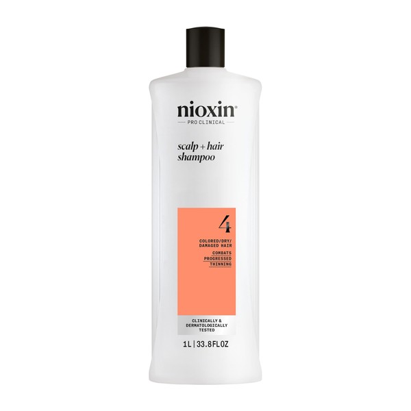 Nioxin System 4 Scalp + Hair Shampoo - Hair Thickening