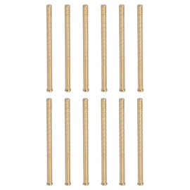 PATIKIL 350 Grain Archery Arrow Brass Insert, 12 Packs Insert Screw Copper Brass Arrow for .244/6.2mm Carbon Arrows