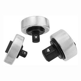 Bestgle 3 Packs Mini Ratchet Socket Wrench, Palm Drive Ratchet Set, Mini Thumb Lever Finger Ratchet Wrench Set 1/4“ 3/8” 1/2” Drive