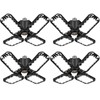 Tudoccy LED Garage Light 4 Pack, 120W Ultra Bright LED