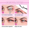 Rofitbest Eyelash Glue Eyelash Binding and Seal, Cluster Eyelash Glue