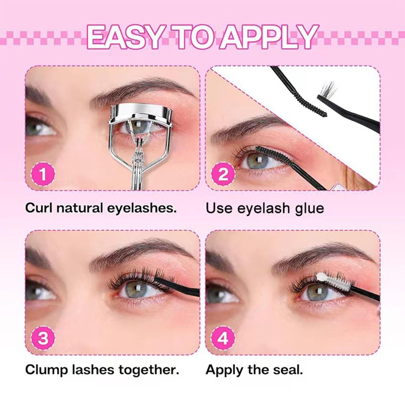 Rofitbest Eyelash Glue Eyelash Binding and Seal, Cluster Eyelash Glue