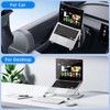 Angle Adjustable Car Steering Wheel Laptop Holder,Foldable Laptop Stand for