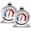 Analog Refrigerator Freezer Thermometer for Kitchen Temperature Monitoring – Easy-Read
