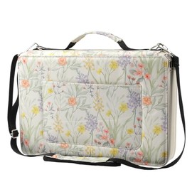 Lbxgap Large 500-Slot Colored Pencil Organizer with Zipper - Fabric Art Storage Bag for Painters and Artists (Large Slots,White)