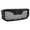 HECASA Front Grille Grill Compatible with 2015-2020 GMC Yukon/Yukon XL