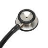 Medical Stethoscope Dual Head Clear Transmission Soft Ear Plugs Stainless