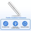 QUARKZMAN Pack of 4 Weld-On Hinges 50 x 10 mm