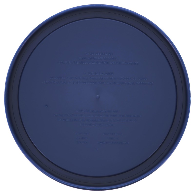 Pyrex 7402-PC (6/7-Cup) Blue Food Storage Repacement Lid - Made