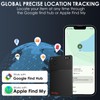 Slim Wallet Tracker Card for Android, Wireless Rechargeable Bluetooth Smart