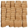 PAVILIA Kraft Paper Lunch Bags 30-pc
