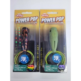 Berkley Power Pop 70mm 1/2oz Lot Of 2