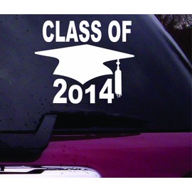 Class of 2014 Vinyl Decal Sticker Art Graphic Sticker Laptop Car Window