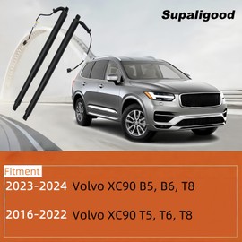 supaligood Power Rear Hatch Strut Lift Support, for Volvo XC90 2016-2024 Liftgate Struts, No. 31457610, 31663099 Electric Tailgate Liftgate Actuator, Power Liftgate with Quiet Motor (Left Right, 2pcs)