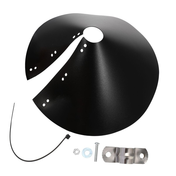 Toddmomy 1pc Squirrel Hood Bezel Squirrel Baffle Bird Feeders Wide