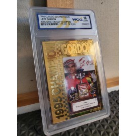 Champion 1995 Winston Cup Champion Jeff Gordon 23kt Gold Limited Edition Of 5,000
