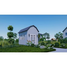 Generic DIY Wood Shed Plans: 8'x12' - Detailed Step by Step Building Instructions with Shopping List & Elevations