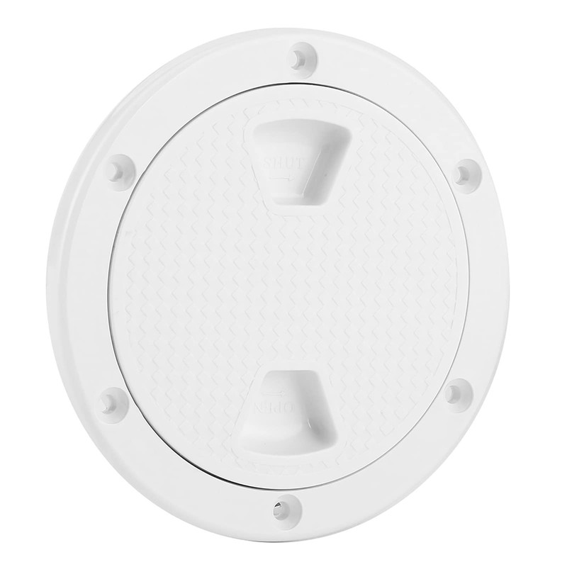 UPALDHOU 2 Pcs Boat Round Inspection Hatch, 4in ABS Deck