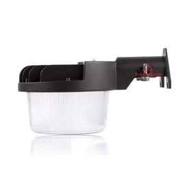 35 Watt Trudo Series LED Barn Light - 4,200 Lumens - 5000K - Dark Bronze/Brown Housing - with Photocell