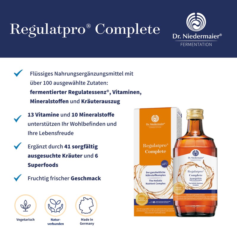 Regulatpro Complete Liquid Supplement with All 13 Vitamins 10 Minerals