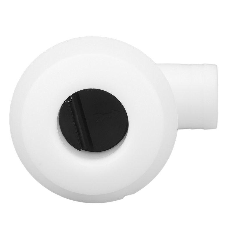 Marine Thru Hull Connector Leakproof Ergonomic Reliable Rugged 90° Thru
